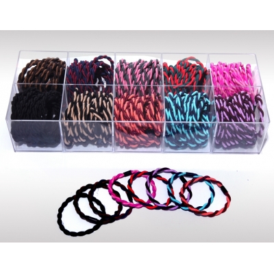 SUNHOO Mixed color elastic hair accessories(200pcs)